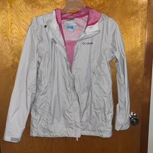 Girl’s Columbia rain jacket
